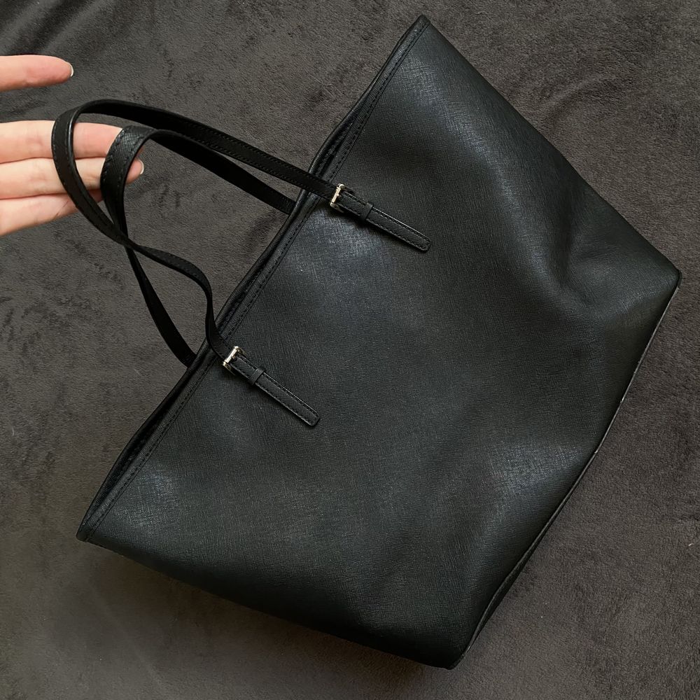 Oryginalna torebka michael kors mk skóra naturalna shopperbag jet set