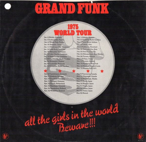 Виниловая пластинка Grand Funk - All The Girls In The World Beware !!!