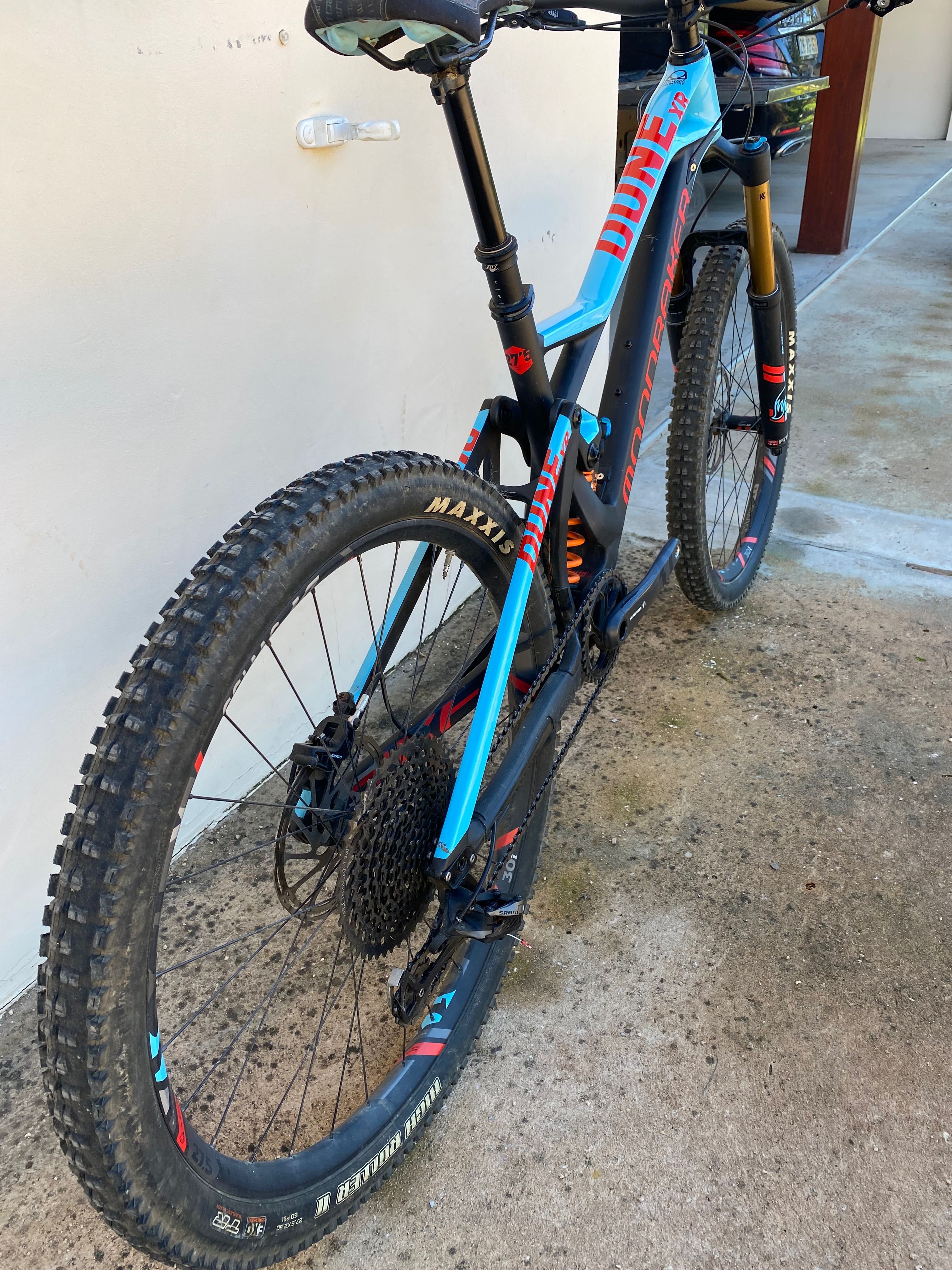 Bicicleta de BTT Mondraker Dune XR carbono tamanho M