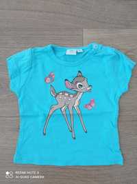 Śliczna bluzeczka niemowlęca t-shirt Disney r.62