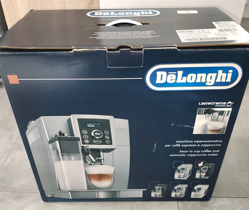 Ekspres ciśnieniowy DeLonghi ECAM23.460.B Cappuccino czarny
