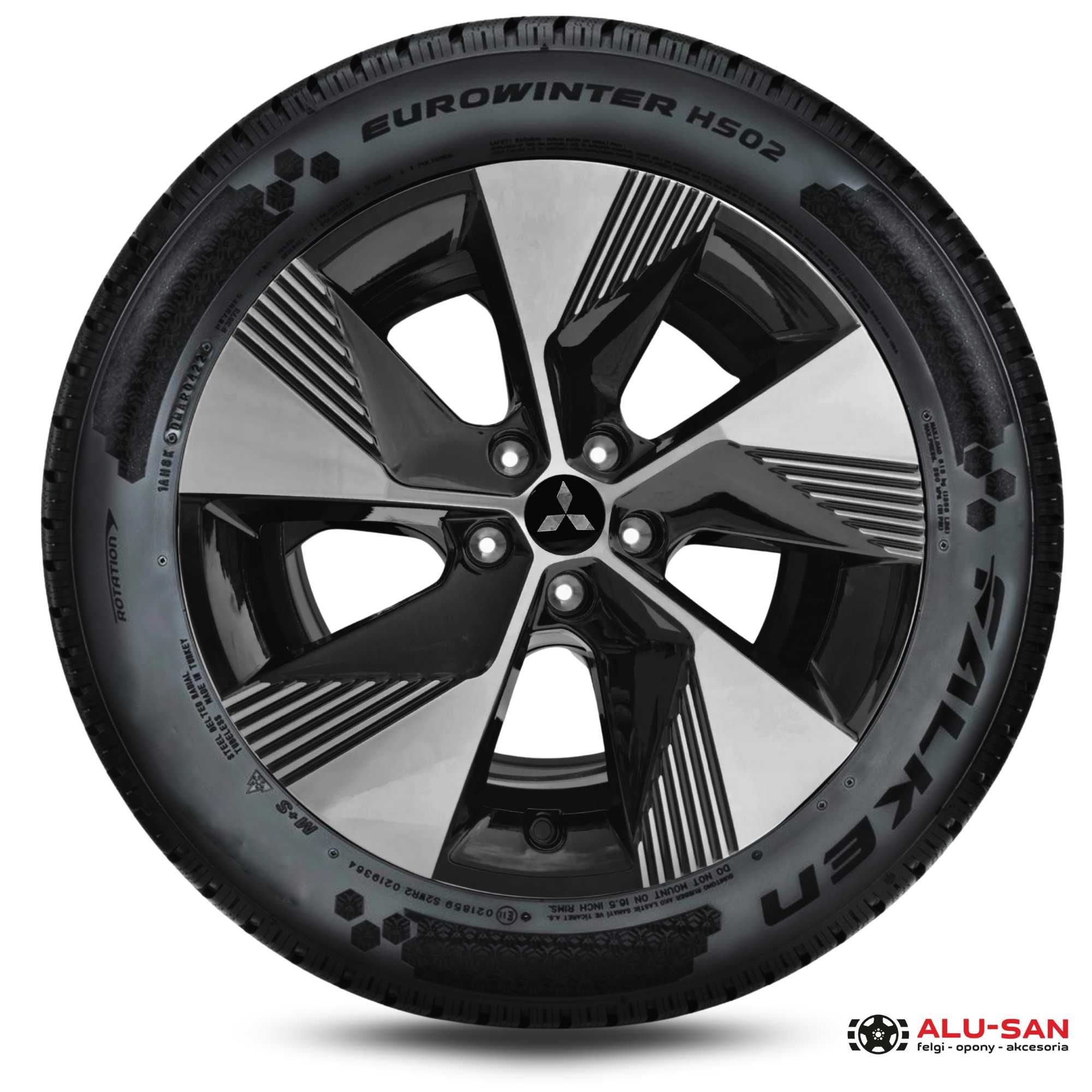Nowe koła zimowe 18" Mitsubishi ASX FALKEN 215/55R18 Czarny Poler
