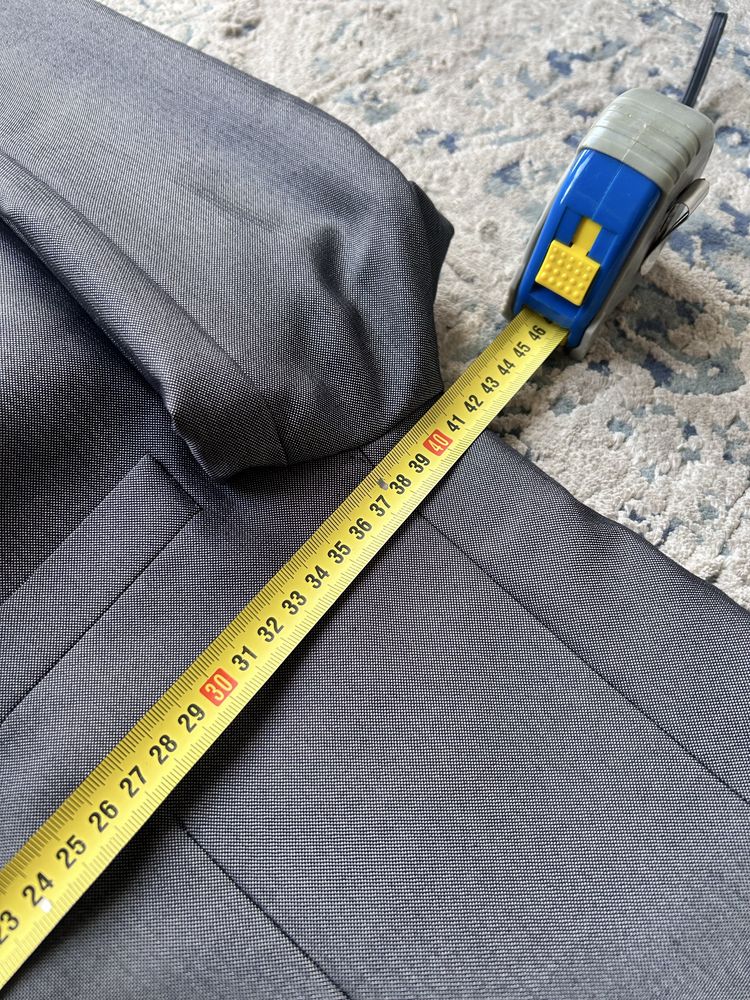 134 cm Garnitur komplet 3 częściowy grafit ciemny szary komunia