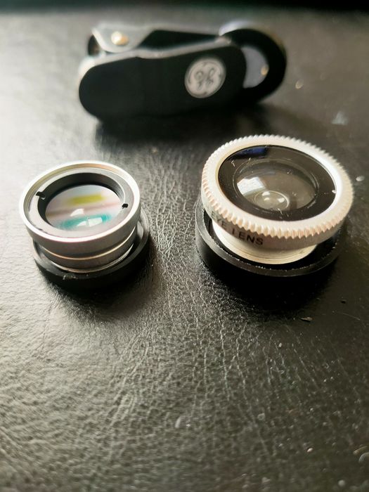 2 Lentes para telemóvel