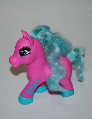 Пони 15 см голубая грива my little pony пинки пай розовая mattel литл