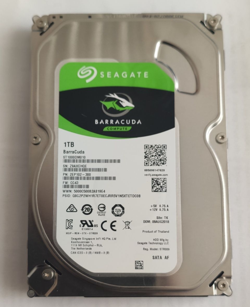 Жорсткий диск Seagate Barracuda 1tb