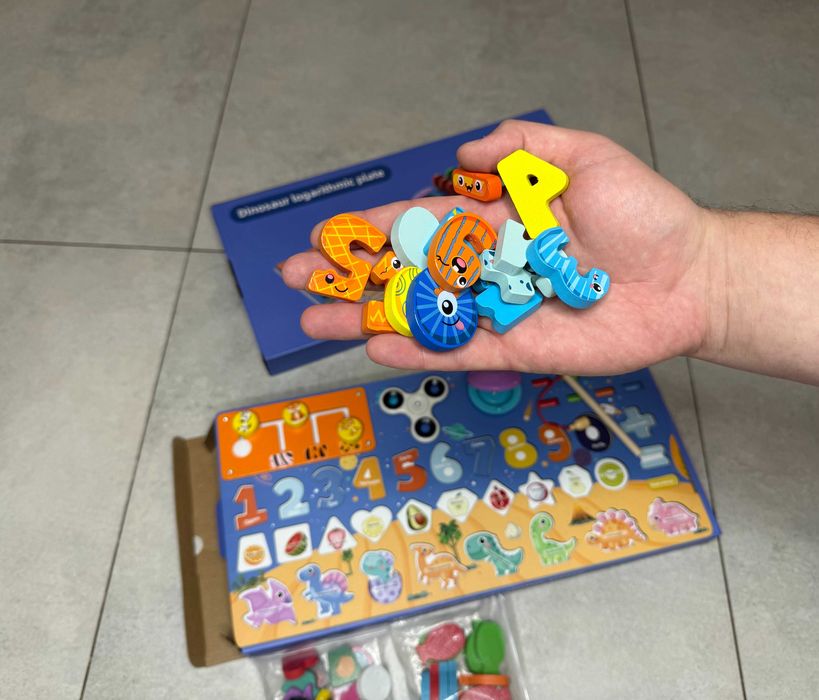 Доска развивающая монтессори. Логічна дошка монтессорі дитяча