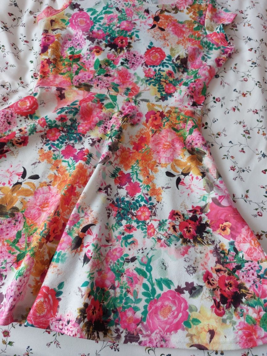 Vestido de Verão Floral