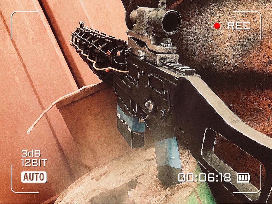 Деревянная игрушка Гаусс из игры STALKER