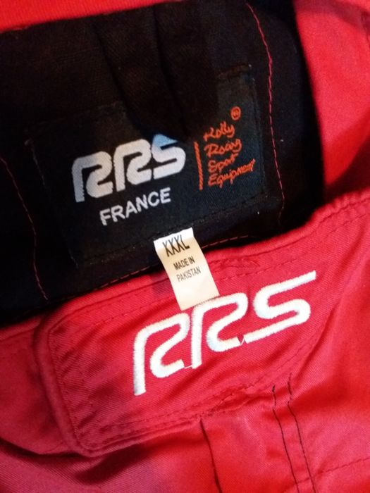 Kombinezon strój RRS rally kjs karting wyścigi