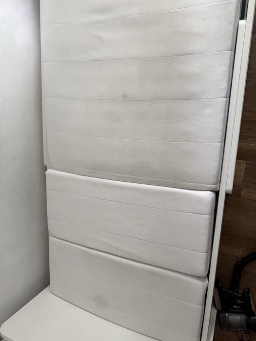 Łóżko dziecięce białe Släkt Ikea