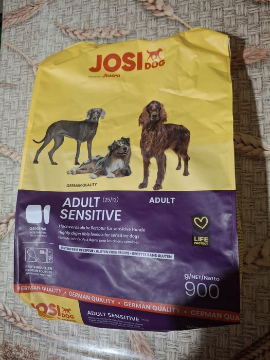 Josi dog sensitive корм 900 г