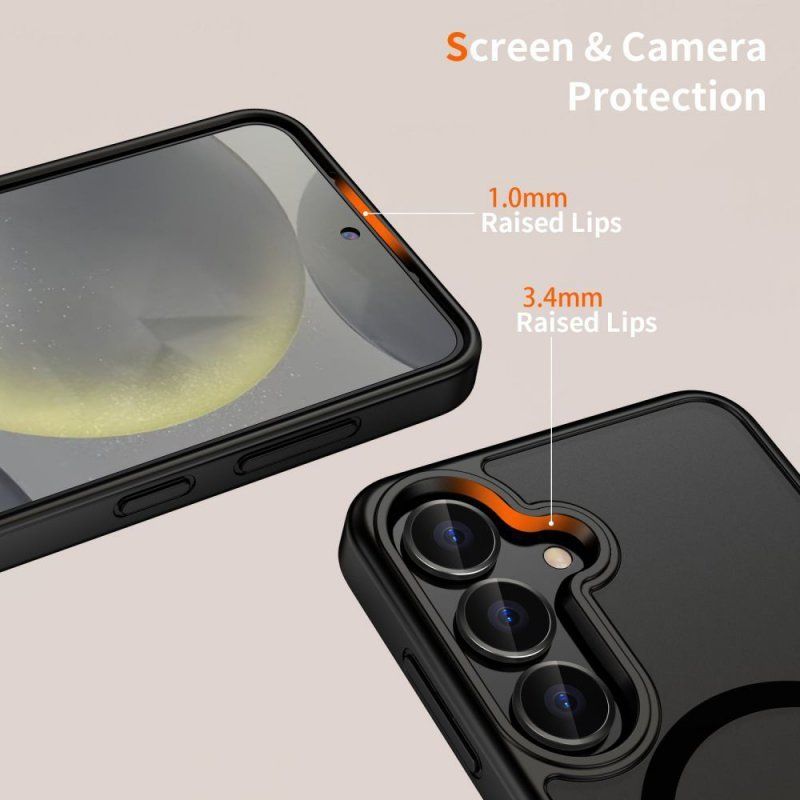 Etui Nakładka Tech-Protect Magmat Magsafe Galaxy A36 5G Matte Black