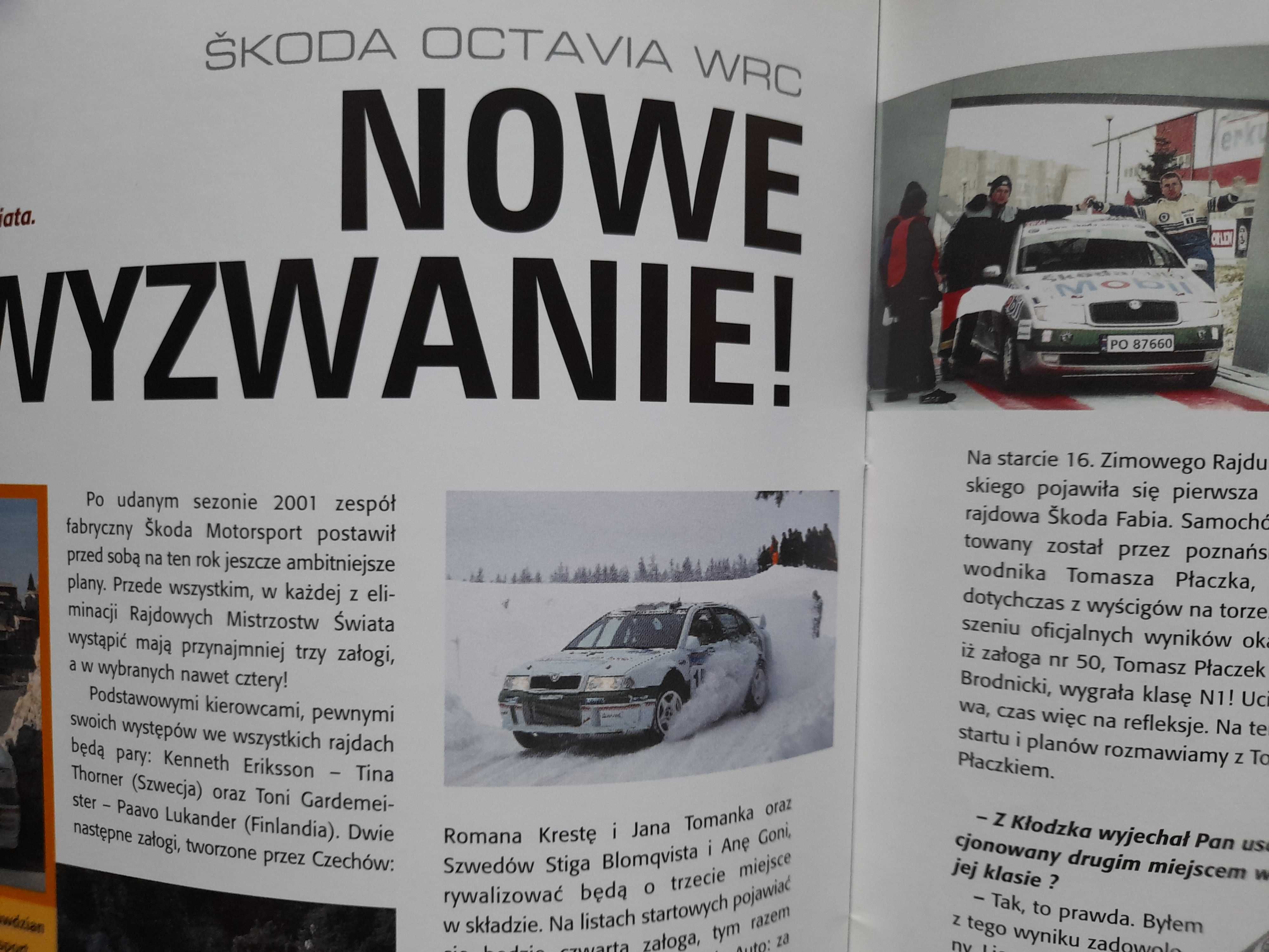SKODA Octavia WRC, Superb, Tudor i inne Magazyn Skoda Auto