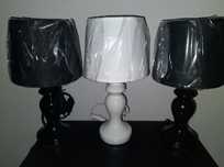 Lampka loft lampa nocna stołowa czarna młodzieżowa
