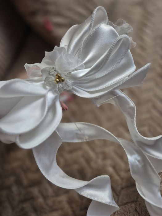 Wianek i rękawiczki Komunia