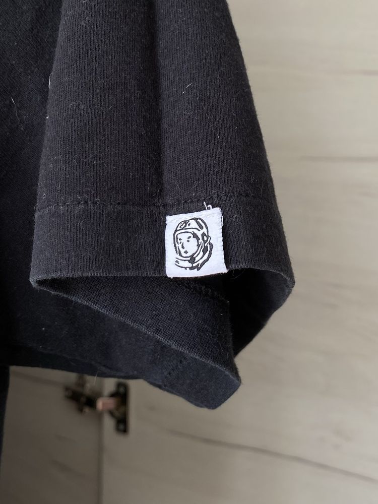Футболка billionaire boys club рефлективна чоловіча стріт чорна