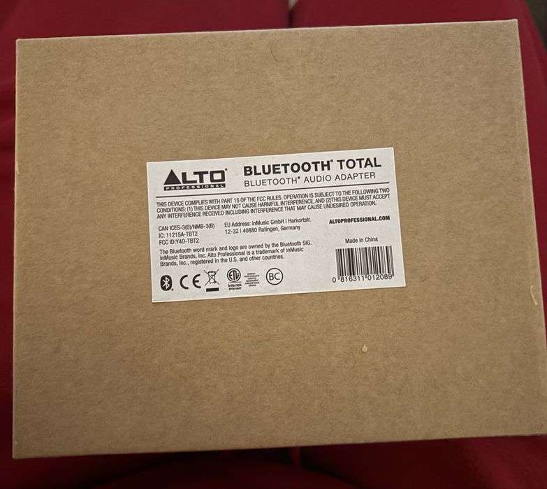 Alto Professional Bluetooth Total 2 Audio Adapter (2unidades)