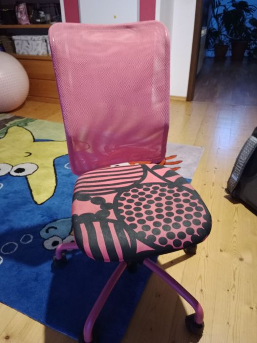 Fotel obrotowy dziecięcy Ikea