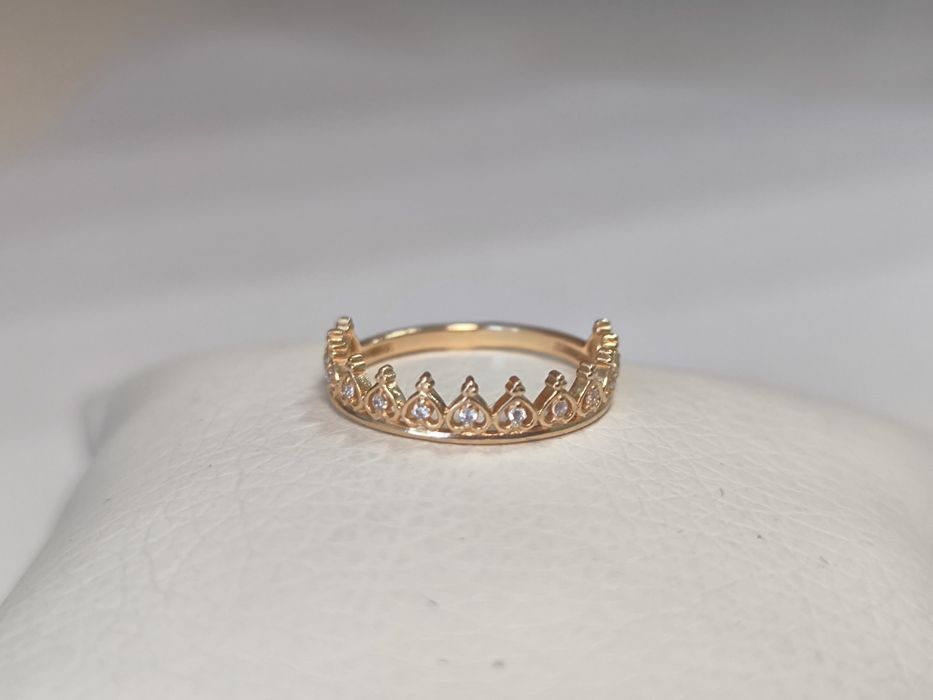 Кольцо золотое Корона р16.5