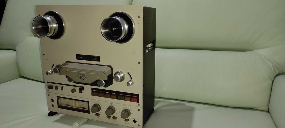 TEAC X10 Leitor/Gravador de Bobines