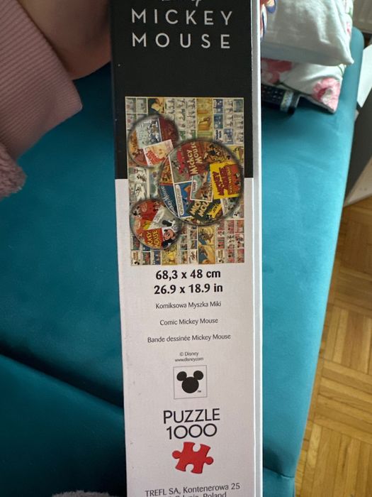 Puzzle Trefl 1000 elementów Myszka Miki komik