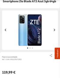 Smartphone Zte Blade A72 Blue