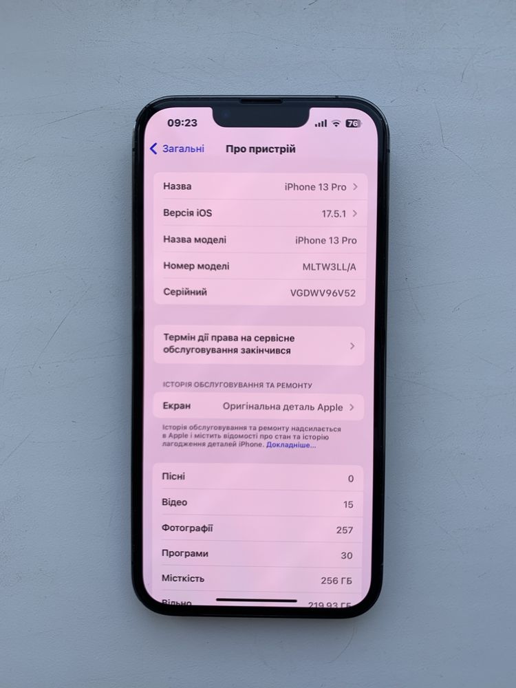 Iphone 13 pro 256 gb