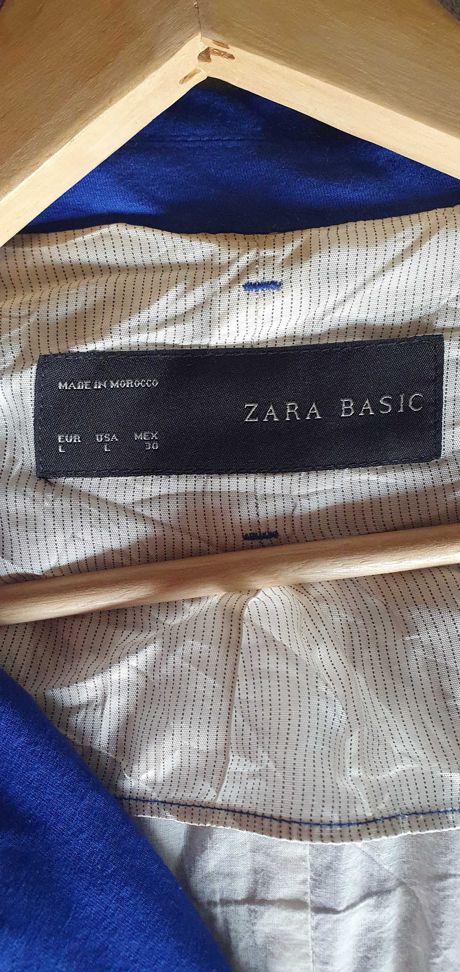 Marynarka ZARA damska, niebieska