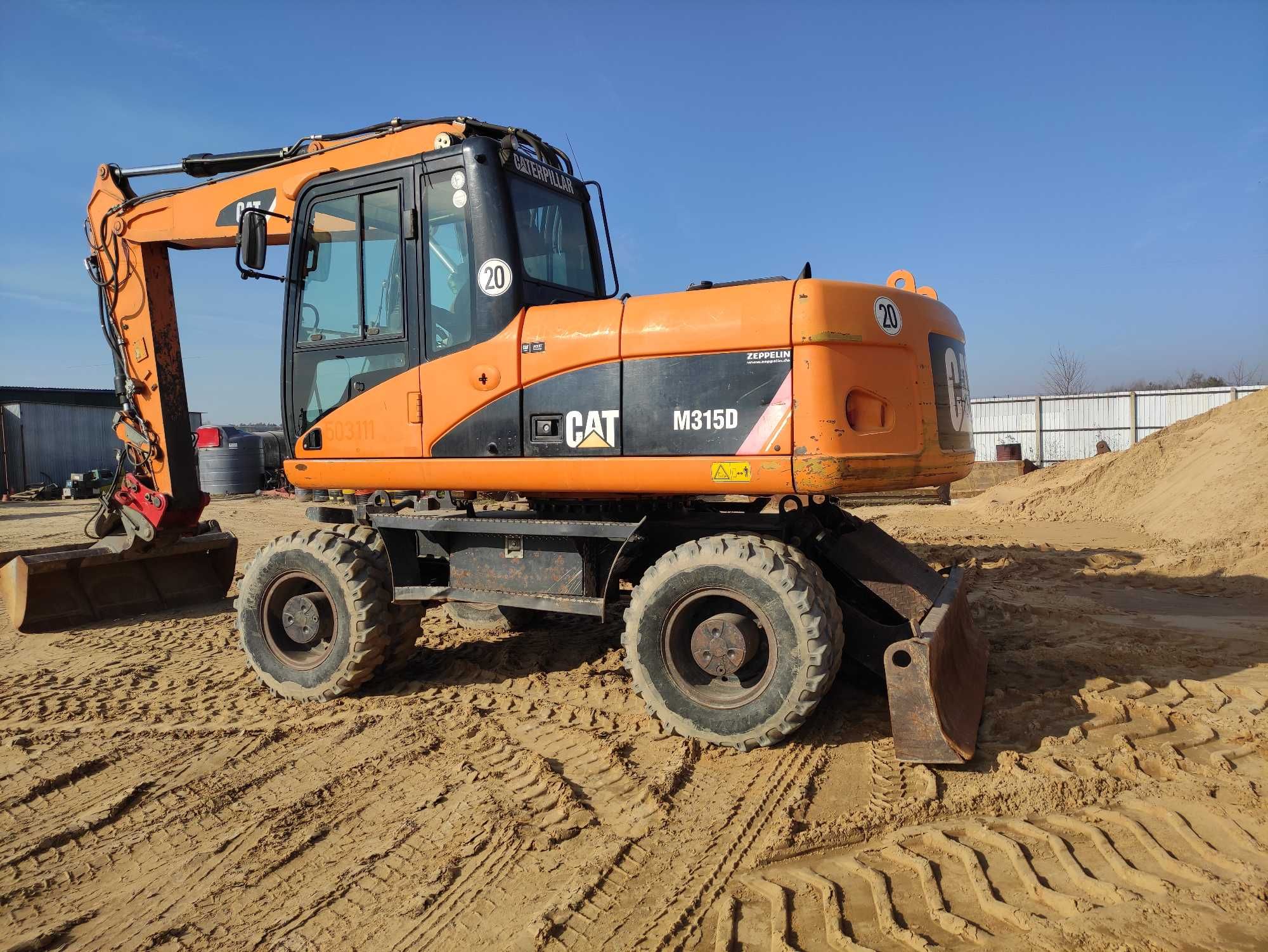 Koparka kołowa CAT 315D