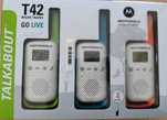 Motorola T42  walkie talkies,zestaw 3 szt. komplet