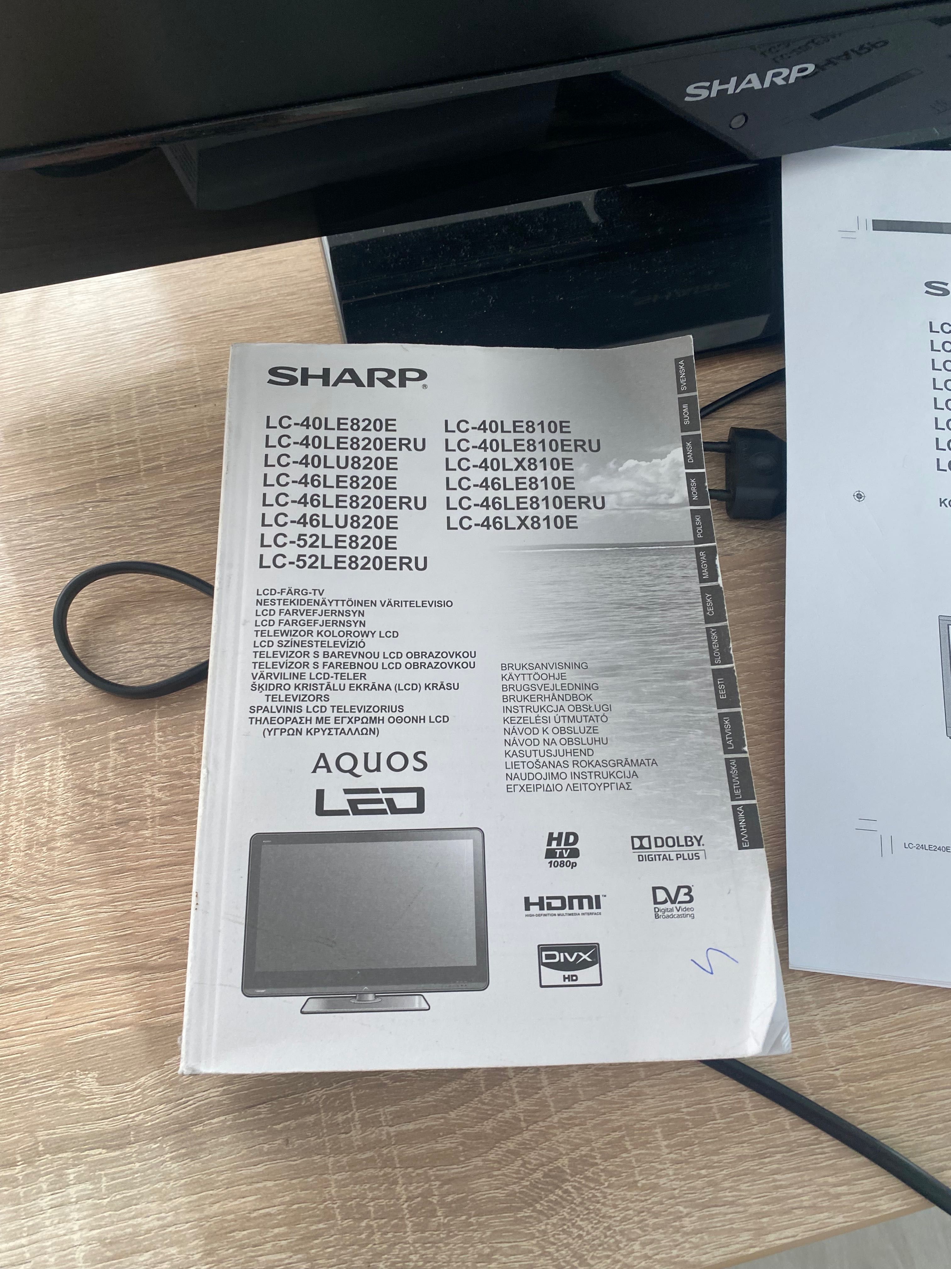 Telewizor SHARP 40 cale