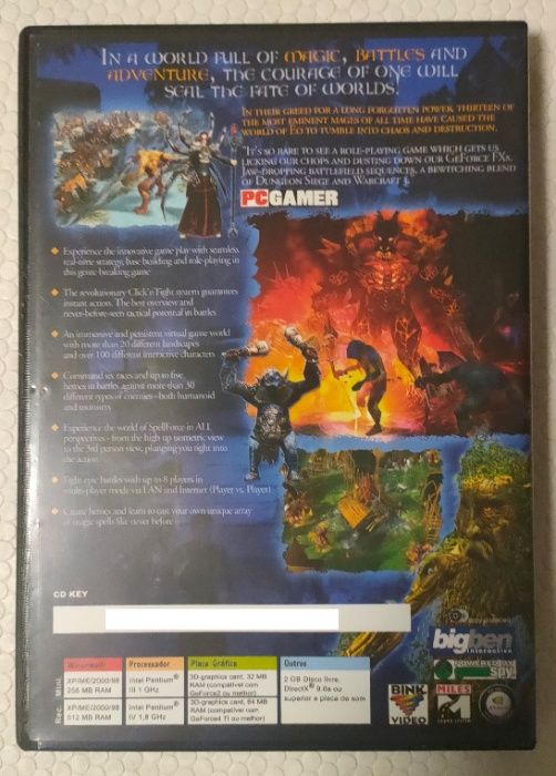 Spell Force The Order of Dawn Jogo PC CD