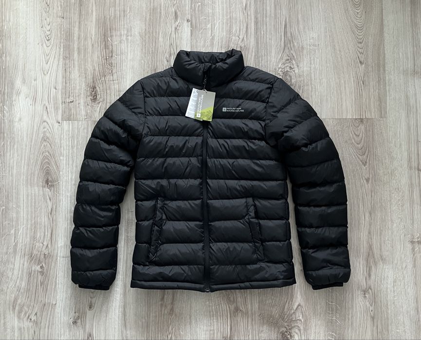 Kurtka czarna pikowana Mountain Warehouse Nowe