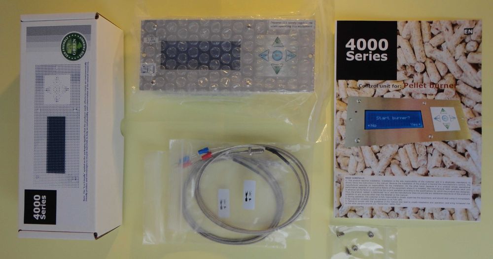 Placa Eletrónica Queimador Pellet / controlo Salamandra Caldeira Forno