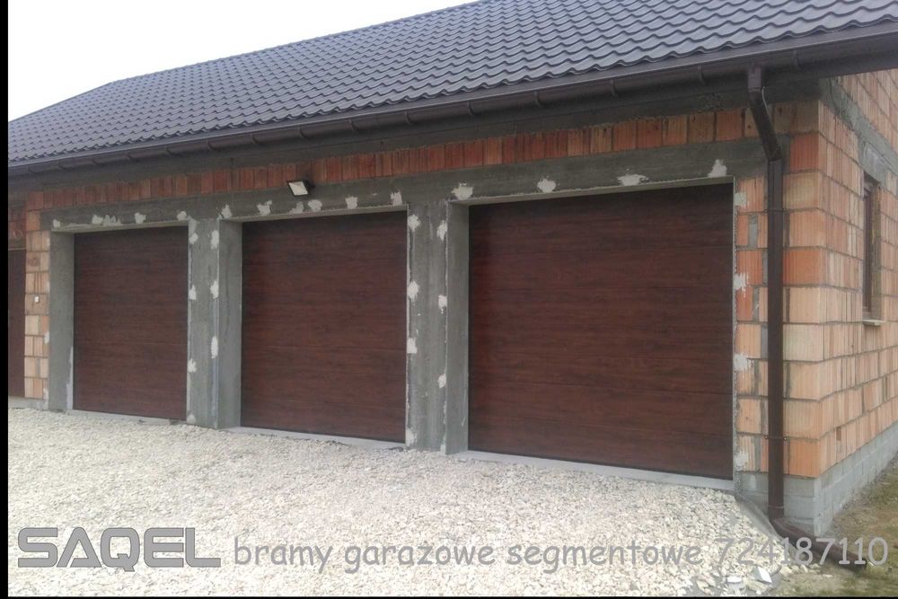 Bramy garażowe segmentowe producent SAQEL
