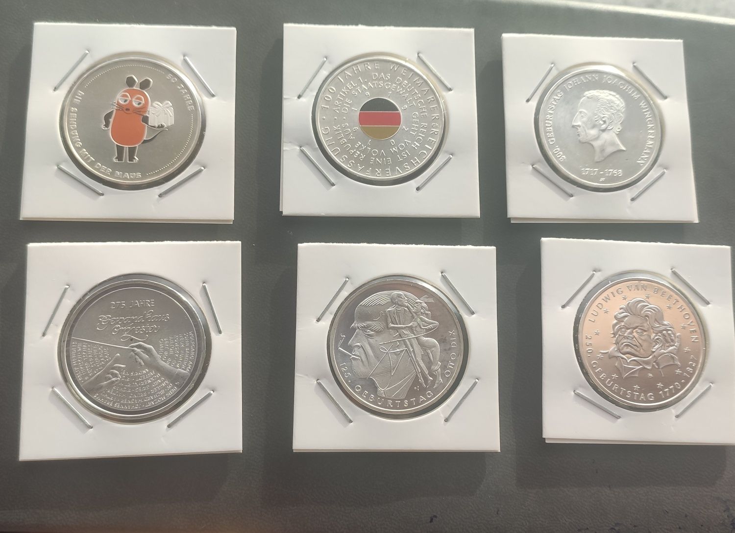 Moedas de Prata 20€ Alemanha