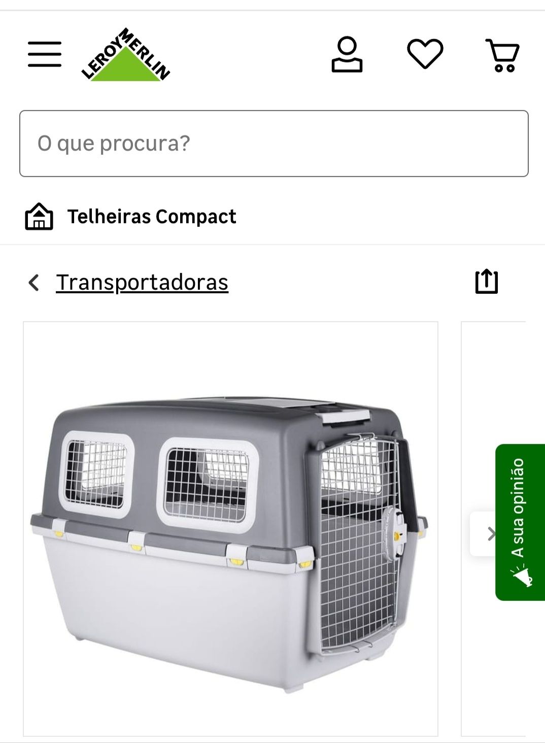 Transportadora de cães