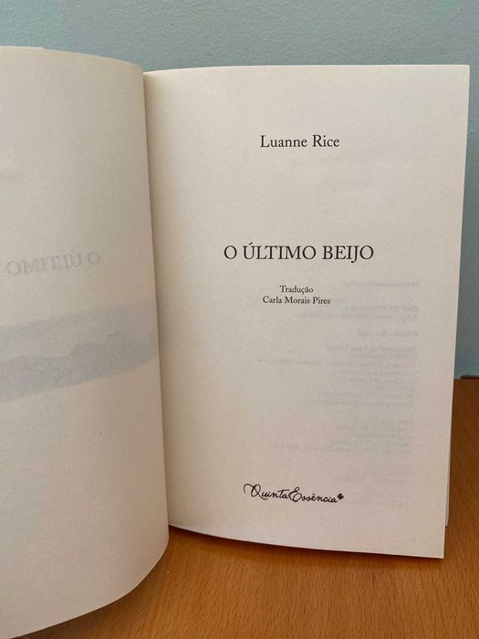 O Último Beijo - Luanne Rice