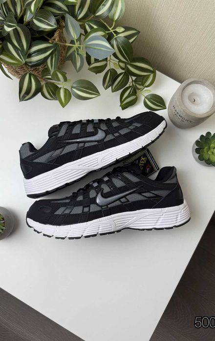 !ТЕРМО! Nike P-6000 Gore-Tex Black Grey 37 38 39 40 41 42 43 44 45