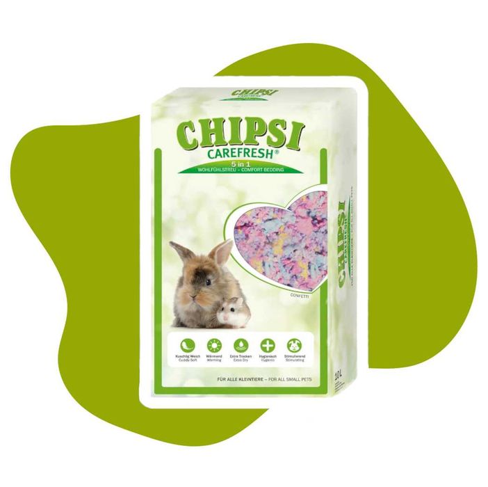 JRS Chipsi Carefresh Confetti 10l naturalna podściółka
