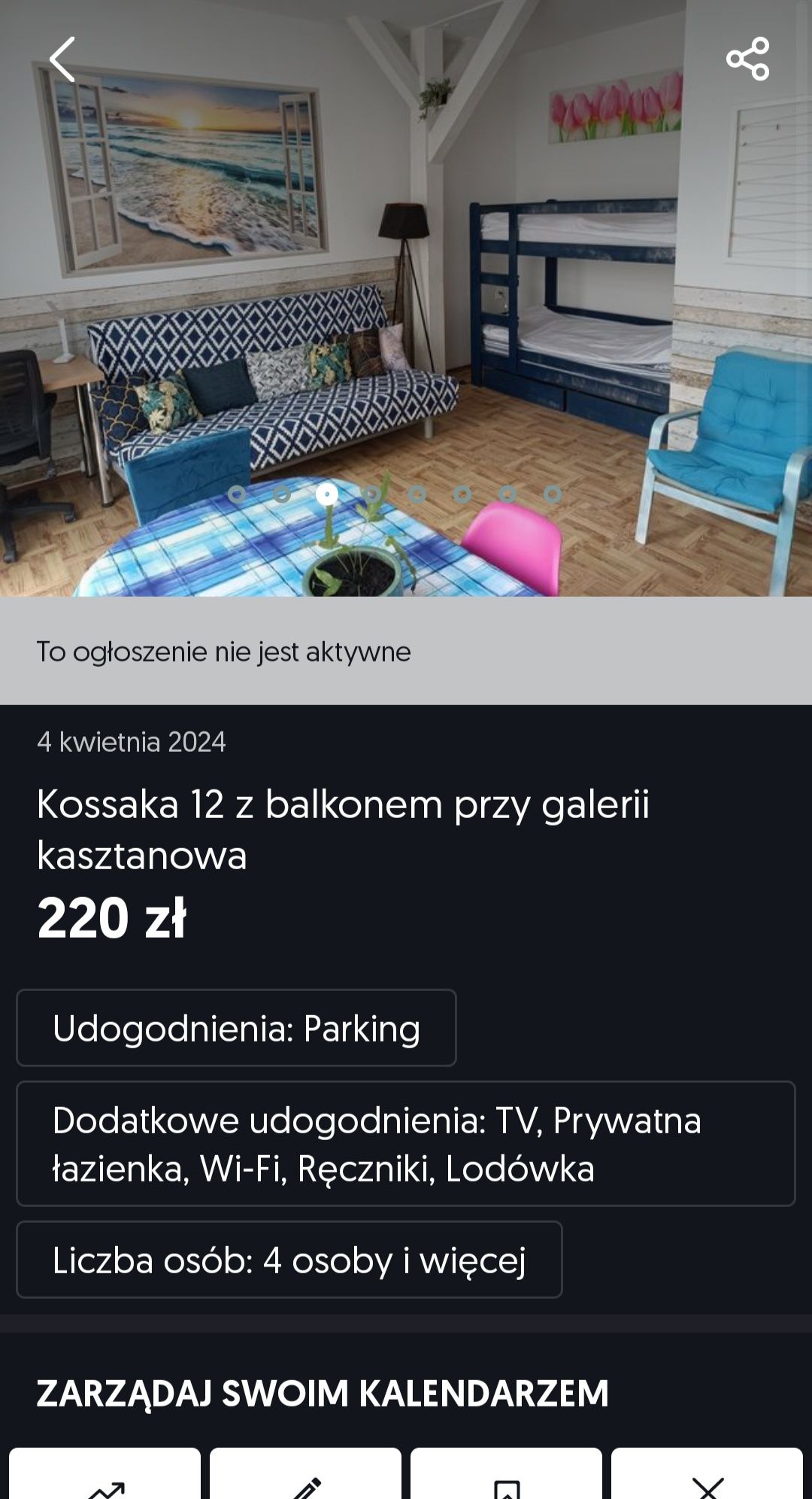 2pokoje Pl Zwycięstwa  z balkonem w centrum Piły