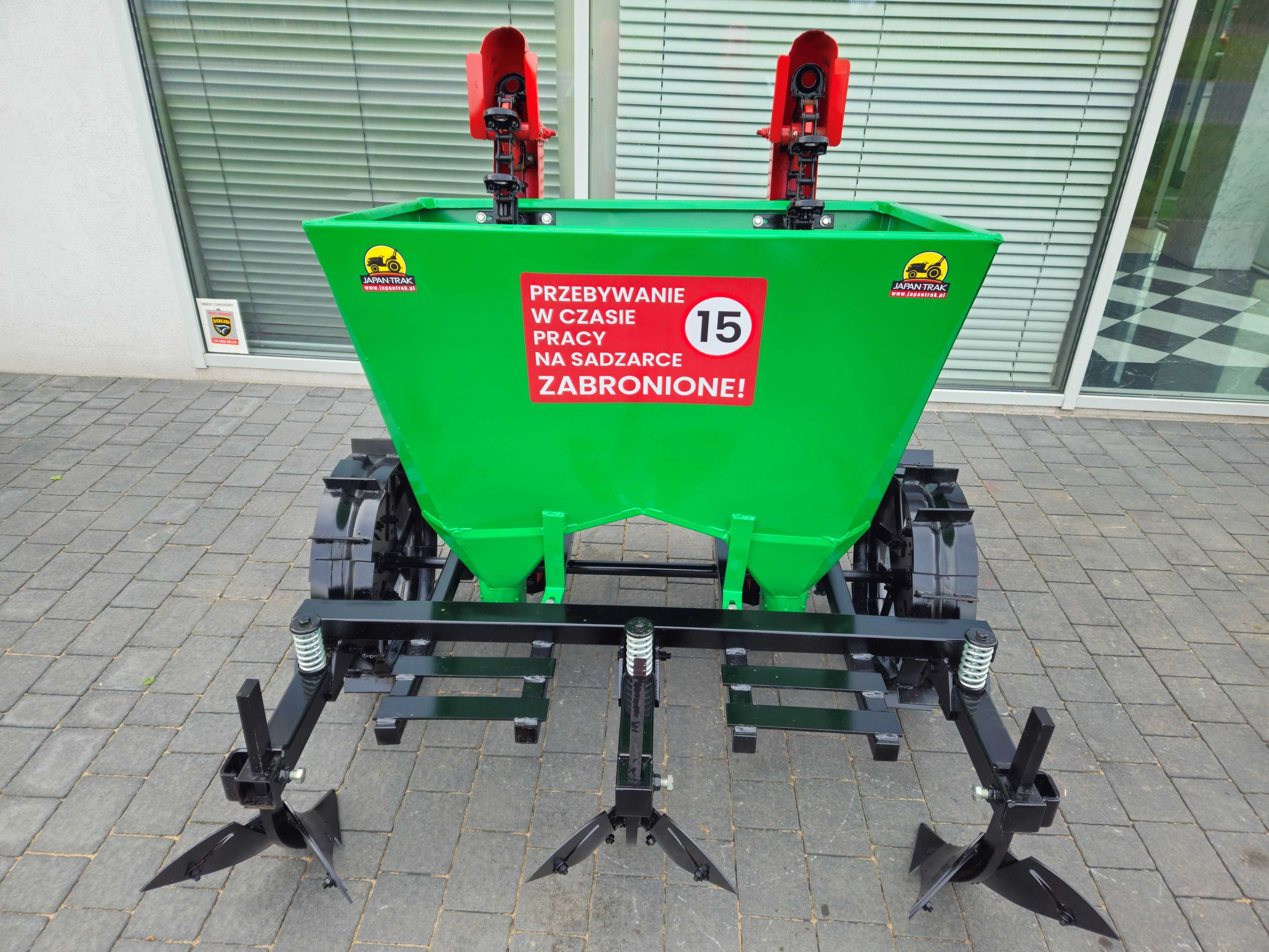 Sadzarka do ziemniaków 2-rzędowa, MIKANN, JAPAN TRAK