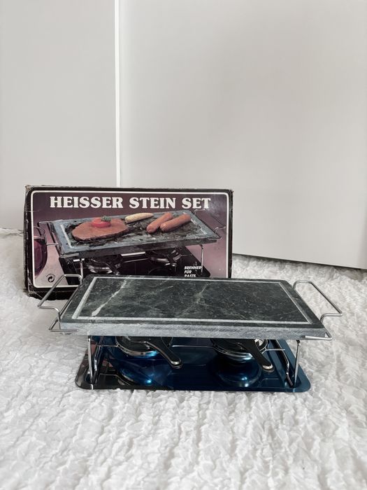 Prostokątny kamień do grillowania grill 37x18