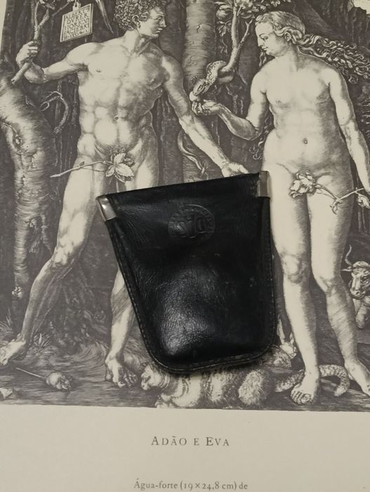 Porta chaves vintage em couro