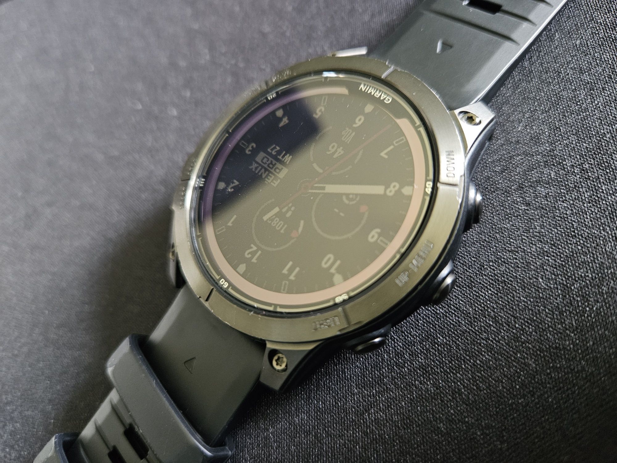 Garmin Fenix 7 Pro Sapphire Solar Tytanowo-szary z powłoką DLC