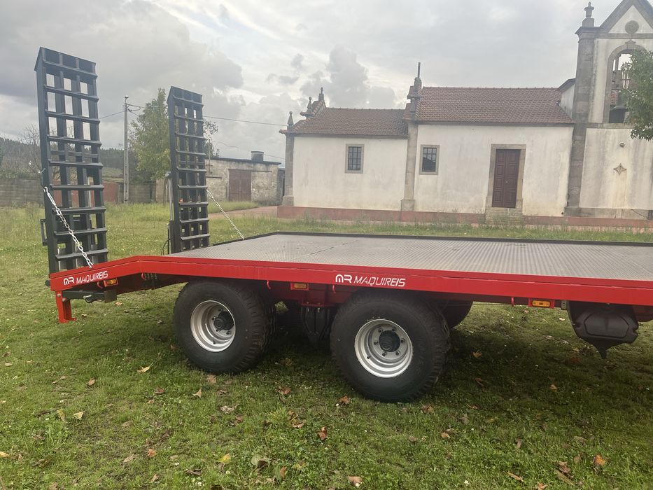 Reboque agricola porta maquinas 10t