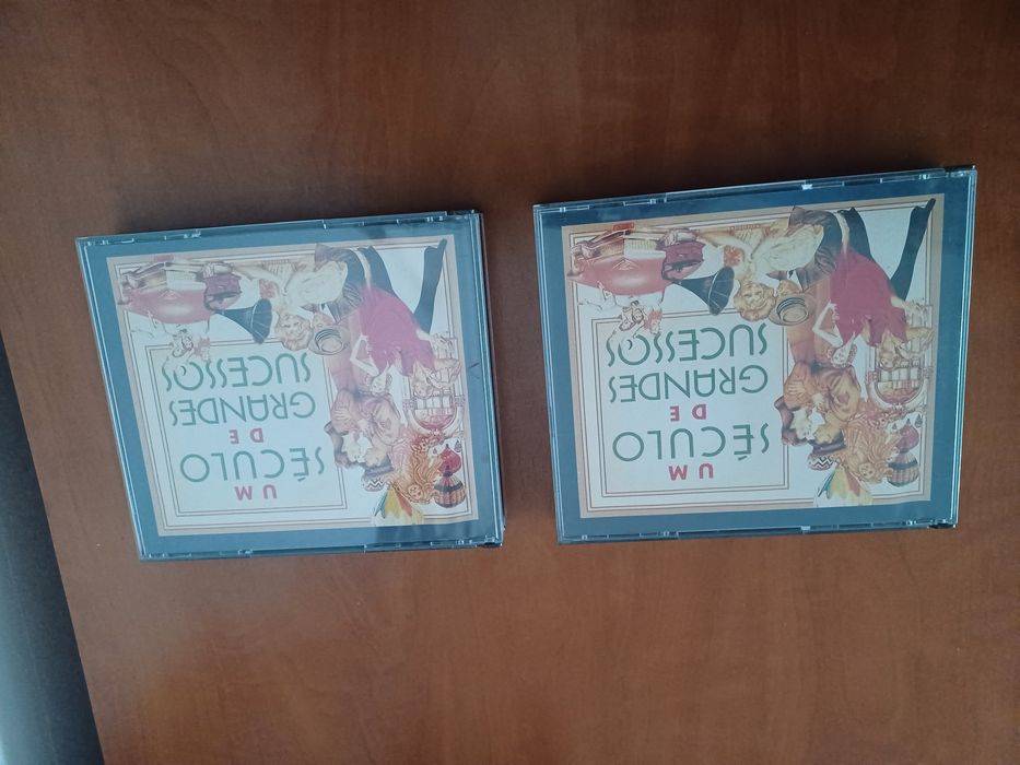 Coleção de 5 CD's "Um Século de Grandes Sucessos" das Selecções