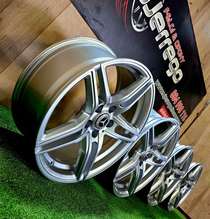 NOWE ALUFELGI MERCEDES - 18x5x112 - Klasa E, Glc