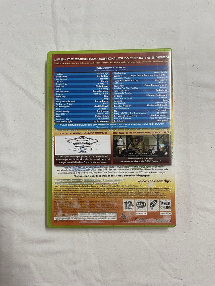 Lips - Xbox 360 [Envio grátis]